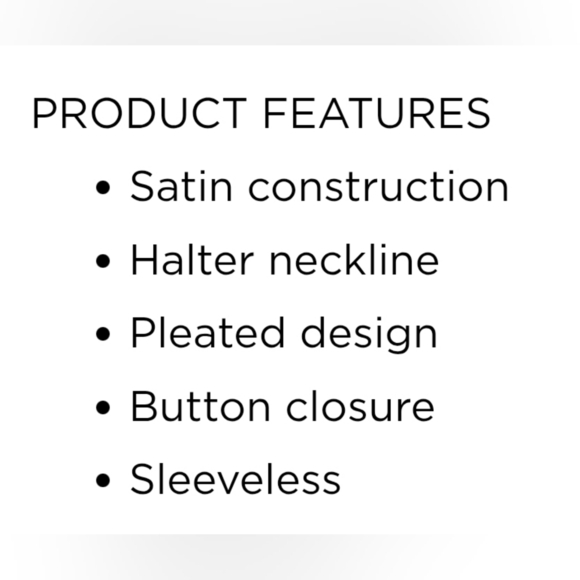 Women's Nine West Sleeveless Pleated Peplum Halter Top Pink Abstract XS - Picture 9 of 11